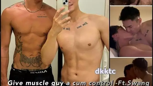 約啪刺青肌肉小哥 激情熱舞控射取精