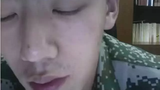 帥氣兵哥哥 影片發騷打飛機