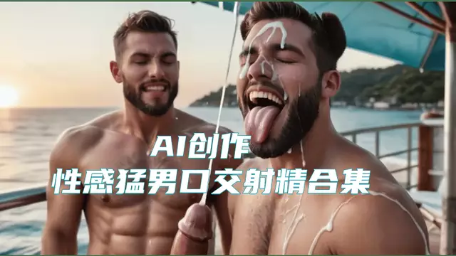 [AI同人]性感猛男口交射精合集