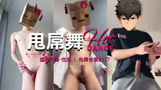 甩屌舞系列 白皮小鮮甩著又硬又翹粉嫩大屌