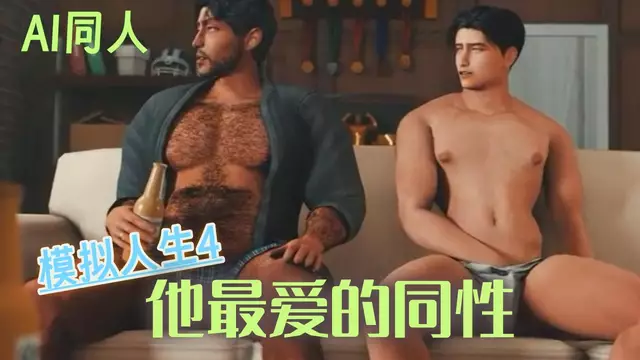 AI動畫 模擬人生4 他最愛的同性 hyungry